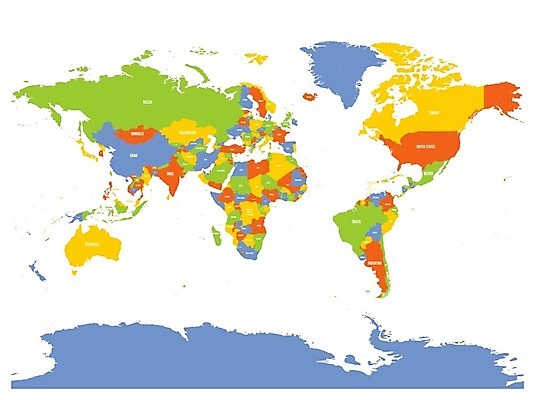 EPS 해외이미지 유럽 아시아 세계지도 지도 일러스트 텍스트 아프리카 가로 컬러풀 세계 반사 라벨 미국 거울 흰색 이름 오세아니아 호주 대륙 북쪽 반전 오리엔테이션 지리 특별함 해외202004 해외일러스트 나라 컬러 컨셉 북아메리카 프레임 방향 파일형식 벡터 이미지허브