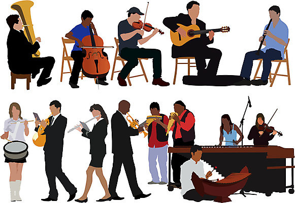 EPS 해외이미지 모양 디자인 여자 남자 실루엣 음악 포즈 일러스트 놀이 추상 미술 서기 사람 소년 그래픽 파란색 친구 파티 검은색 콘서트 음악가 무대 기타 축하 악단 작업 그룹 클럽 쇼 기타리스트 바이올리니스트 뮤지컬 플레이어 해외202004 해외일러스트 직업 어린이 컬러 컨셉 무늬 관계 모션 현악기 문화예술 촬영기법 이벤트 공연 연주자 바이올린 파일형식 벡터 이미지허브