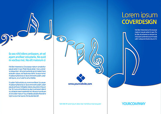 템플릿 편집 표지디자인 북디자인 출판디자인 표지 문화 예술 음악 리플렛 컬러 백그라운드 북커버 음표 3단접지 문화예술 팜플렛 사람없음 파란색 높은음자리표 낮은음자리표 이미지템플릿 AI파일 기호 파일형식 벡터