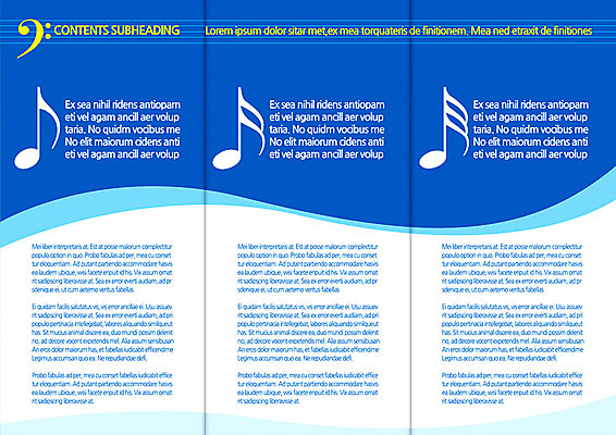 템플릿 편집 표지디자인 북디자인 출판디자인 내지 문화 예술 음악 리플렛 백그라운드 북커버 음표 3단접지 문화예술 팜플렛 사람없음 낮은음자리표 이미지템플릿 AI파일 기호 파일형식 벡터
