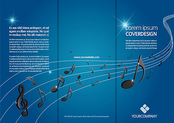 템플릿 편집 표지디자인 북디자인 출판디자인 표지 선 음악 리플렛 컬러 백그라운드 무늬 곡선 북커버 음표 3단접지 팜플렛 사람없음 파란색 빛 높은음자리표 오선지 이미지템플릿 AI파일 기호 문화예술 악보 오선 파일형식 벡터