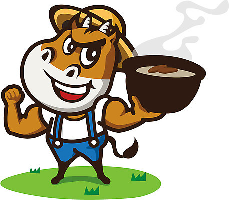 식물 동물 직업 캐릭터 모자 그릇 식기 한식 동물캐릭터 일러스트 홍보캐릭터 근육 직업캐릭터 들기 손짓 잔디 사람없음 풀 소 전문직 알림 뚝배기 탕 국 알통 곰탕 사골 일러캐릭터 AI파일 잡화 음식 포유류 모션 육류 파일형식 벡터