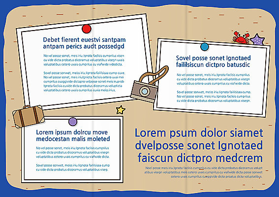 동물 템플릿 편집 표지디자인 북디자인 출판디자인 계절 내지 리플렛 백그라운드 북커버 가방 3단접지 휴가 휴식 불가사리 팜플렛 사람없음 여름 여름휴가 바캉스 카메라 여행가방 게 이미지템플릿 AI파일 잡화 컨셉 극피동물 갑각류 전자제품 파일형식 벡터 여름_계절