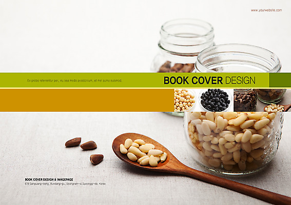 PSD 템플릿 편집 표지디자인 북디자인 출판디자인 표지 음식 백그라운드 북커버 식재료 유리병 콩 곡류 팜플렛 사람없음 농작물 숟가락 견과류 땅콩 정월대보름 잣 검은콩 이미지템플릿 명절 농업 병_용기 수저 파일형식