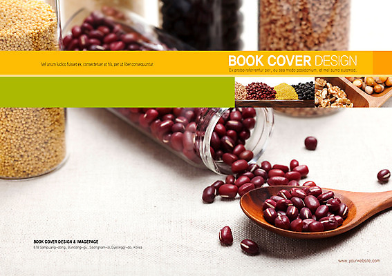 PSD 템플릿 편집 표지디자인 북디자인 출판디자인 표지 음식 백그라운드 북커버 식재료 유리병 콩 곡류 팜플렛 사람없음 농작물 숟가락 견과류 호두 잡곡 정월대보름 팥 검정콩 수수 조 이미지템플릿 명절 농업 병_용기 수저 파일형식