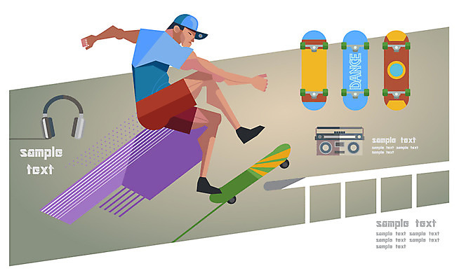 전신 모자 라이프스타일 남자 스포츠용품 스포츠 이어폰 일러스트 레저 한명 사람 성인 취미 라이프 레포츠 운동 건강관리 점프 헤드셋 스케이트보드 보드 분석 라디오 열정 생활체육 성인남자한명만 국내일러스트 AI파일 1 잡화 감정 음향기기 컨셉 모션 건강 관리 생활 전자제품 헤드폰 보드_스포츠 오브젝트 남자한명만 성인남자만 파일형식 벡터