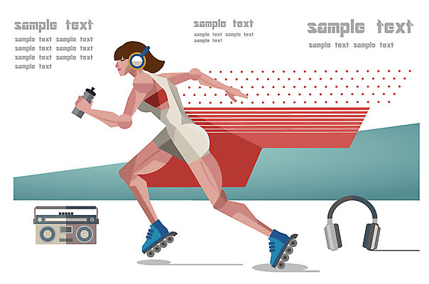 전신 라이프스타일 여자 스포츠용품 스포츠 이어폰 일러스트 레저 한명 사람 성인 취미 라이프 레포츠 운동 건강관리 헤드셋 롤러블레이드 물병 분석 라디오 열정 생활체육 롤러 성인여자한명만 국내일러스트 AI파일 1 감정 음향기기 컨셉 건강 관리 생활 전자제품 헤드폰 물통 오브젝트 여자한명만 성인여자만 파일형식 벡터