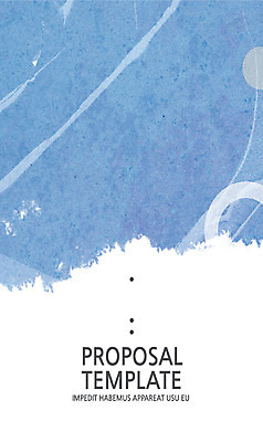 템플릿 표지 컬러 하늘색 텍스트 사람없음 프레젠테이션 문서템플릿 서식 레이아웃 문서 제안서 이미지템플릿 AI파일 파란색 파일형식 벡터