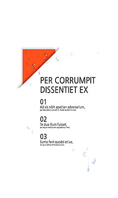 템플릿 내지 컬러 텍스트 사람없음 숫자 주황색 물방울 프레젠테이션 문서템플릿 서식 레이아웃 문서 제안서 목차 이미지템플릿 AI파일 문자 파일형식 벡터