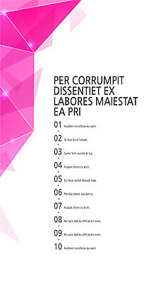 모양 템플릿 내지 분홍색 컬러 무늬 텍스트 사람없음 숫자 삼각형 프레젠테이션 문서템플릿 서식 레이아웃 문서 제안서 목차 이미지템플릿 AI파일 도형 문자 파일형식 벡터