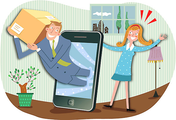 전신 나무 식물 구름 직업 건축물 여자 남자 화분 이동 유니폼 일러스트 창문 조명 서기 웃음 들기 사람 성인 두명 건물 스마트폰 핸드폰 스마트기기 쇼핑 상자 운송업 스탠드 배달원 서비스업 배송 서비스 택배 만족 성인만 국내일러스트 AI파일 자연요소 옷 건축 감정 산업 컨셉 모션 표정 전자제품 파일형식 벡터