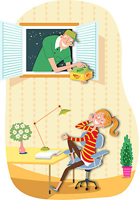 전신 식물 직업 여자 남자 꽃 별 화분 이동 유니폼 의자 일러스트 창문 밤하늘 조명 웃음 들기 사람 앉기 성인 두명 책 상자 꽃병 치킨 운송업 스탠드 배달원 서비스업 배송 책상 서비스 택배 만족 야식 배달음식 성인만 음식배달 국내일러스트 AI파일 자연요소 옷 감정 산업 음식 가구 컨셉 모션 하늘 표정 야간 배달 닭고기요리 파일형식 벡터