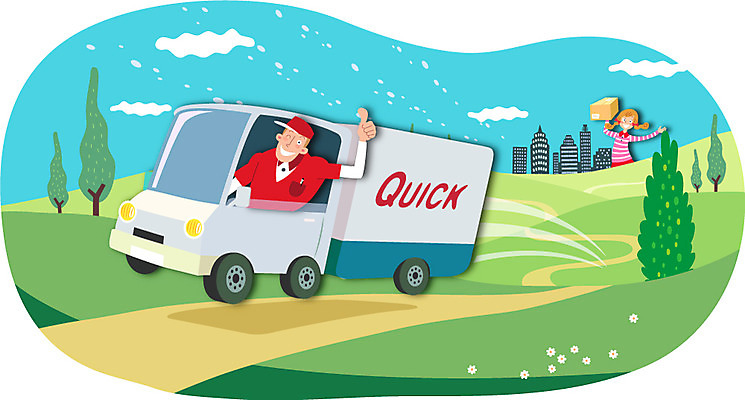 나무 식물 직업 건축물 여자 남자 길 이동 유니폼 일러스트 자동차 사람 잔디 상반신 성인 두명 건물 상자 트럭 엄지손가락 운송업 최고 배달원 서비스업 배송 서비스 택배 만족 성인만 국내일러스트 AI파일 옷 건축 감정 산업 육상교통 컨셉 손가락 파일형식 벡터