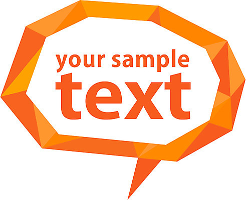 모양 배너 컬러 백그라운드 말풍선 무늬 패턴 일러스트 텍스트 커뮤니케이션 안내 프레임 대화 틀 사람없음 주황색 삼각형 알림 국내일러스트 AI파일 도형 말하기 파일형식 벡터