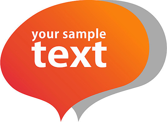 모양 배너 컬러 백그라운드 말풍선 일러스트 텍스트 커뮤니케이션 안내 프레임 대화 틀 사람없음 주황색 알림 국내일러스트 AI파일 말하기 파일형식 벡터