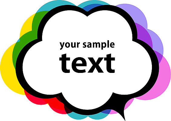 모양 배너 컬러 백그라운드 말풍선 일러스트 텍스트 커뮤니케이션 안내 프레임 대화 틀 사람없음 컬러풀 알림 국내일러스트 AI파일 말하기 파일형식 벡터