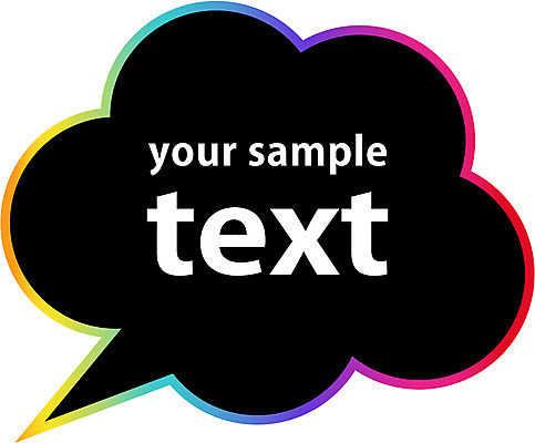 모양 배너 백그라운드 말풍선 일러스트 텍스트 커뮤니케이션 안내 프레임 대화 틀 사람없음 알림 국내일러스트 AI파일 말하기 파일형식 벡터