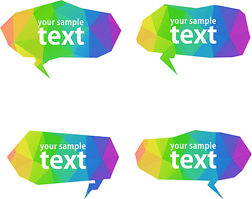 모양 배너 컬러 백그라운드 말풍선 무늬 패턴 일러스트 텍스트 커뮤니케이션 안내 프레임 대화 틀 사람없음 세트 컬러풀 삼각형 알림 국내일러스트 AI파일 도형 말하기 파일형식 벡터