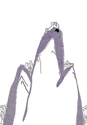 전신 PSD 라이프스타일 건축물 컬러 백그라운드 라인일러스트 일러스트 산 한명 사람 건물 책 눕기 보라색 도전 정상 정복 국내일러스트 1 건축 모션 생활 파일형식