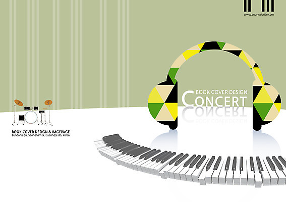 PSD 템플릿 편집 표지디자인 북디자인 출판디자인 표지 문화 예술 악기 음악 백그라운드 북커버 문화예술 팜플렛 사람없음 헤드폰 헤드셋 건반 피아노 건반악기 드럼 이미지템플릿 음향기기 타악기 파일형식