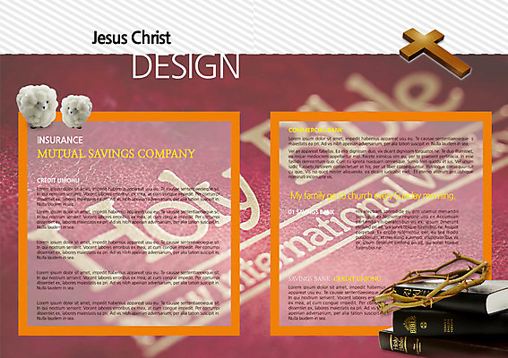 PSD 동물 템플릿 편집 표지디자인 북디자인 출판디자인 내지 기독교 종교 백그라운드 십자가 북커버 팜플렛 사람없음 책 성경 양 가시면류관 이미지템플릿 종교용품 포유류 파일형식