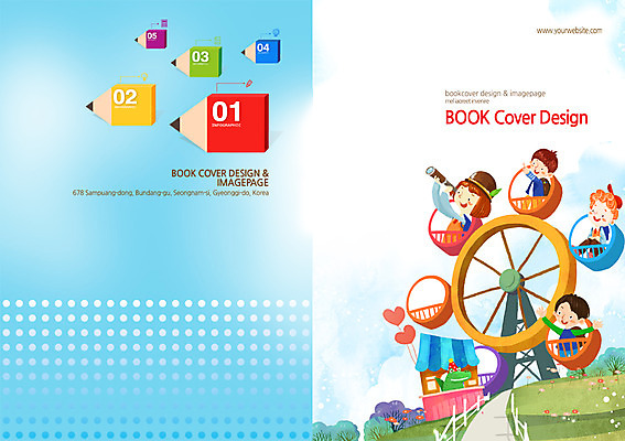 PSD 나무 식물 동물 템플릿 편집 표지디자인 북디자인 출판디자인 여자 어린이교육 교육 표지 남자 꽃 어린이 백그라운드 북커버 사람 소녀 소년 팜플렛 여러명 연필 망원경 놀이공원 하트 관찰 놀이기구 대관람차 어린이만 이미지템플릿 모양 다수 모션 학용품 필기구 테마파크 파일형식