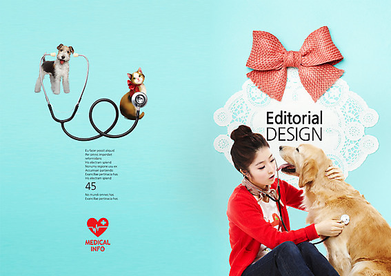 PSD 동물 템플릿 편집 표지디자인 북디자인 출판디자인 여자 표지 리본 반려견 백그라운드 북커버 의학 청진기 병원 세마리 한명 사람 동양인 팜플렛 20대 성인 옆모습 치료 반려동물 고양이 진료 한국인 하트 심장 개 강아지 맥박 동물병원 반려 여자만 여자한명만 성인여자만 청년만 청년여자만 성인한명만 청년여자한명만 성인여자한명만 성인만 이미지템플릿 모양 1 뷰포인트 포유류 의료기기 3 인종 청년 장기_의학 파일형식