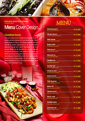 PSD 템플릿 편집 접시 표지디자인 북디자인 출판디자인 내지 음식 리플렛 백그라운드 술잔 2단접지 북커버 젓가락 팜플렛 사람없음 중식 요식업 짜장면 가격 메뉴 짬뽕 이미지템플릿 식기 산업 잔 수저 파일형식