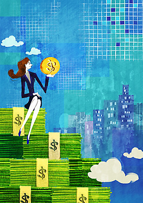 전신 PSD 구름 건축물 여자 백그라운드 지폐 돈 일러스트 비즈니스 한명 들기 사람 앉기 정장 빌딩 성인 건물 금융 경제 쌓기 달러 동전 도시 직장인 비즈니스우먼 화폐기호 돈다발 여자만 여자한명만 성인여자만 성인만 국내일러스트 자연요소 직업 1 기호 옷 건축 모션 재산 화폐 파일형식