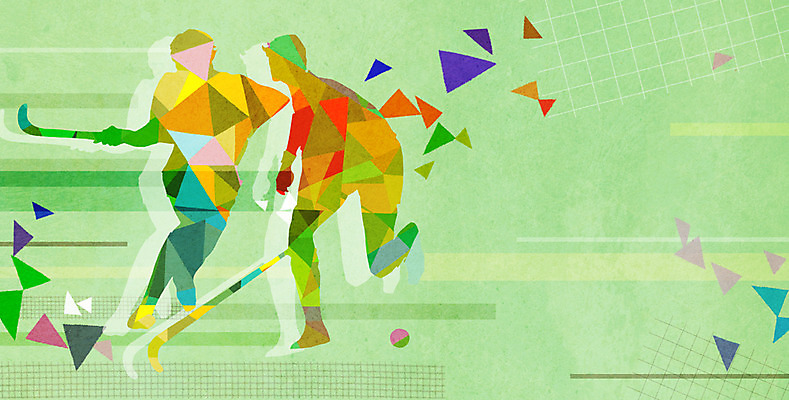 전신 모양 PSD 실루엣 스포츠 조각 백그라운드 올림픽 무늬 패턴 일러스트 공 운동선수 서기 사람 경기 두명 컬러풀 운동 자신감 삼각형 목표 신비 열정 모자이크 하키 아시안게임 하키채 하키선수 특별함 국내일러스트 도형 감정 컬러 컨셉 모션 촬영기법 건강 구기 하키용품 파일형식