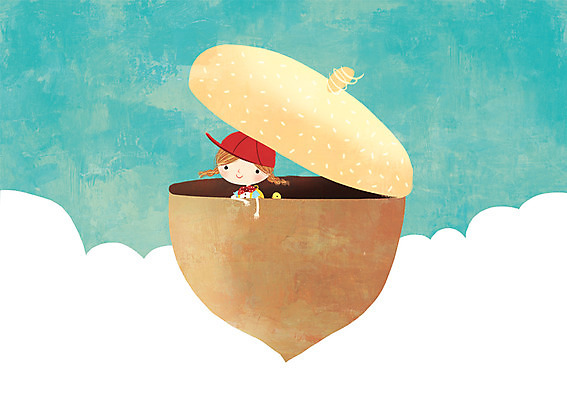 PSD 구름 모자 계절 여자 어린이 백그라운드 일러스트 자연 하늘 병아리 한명 사람 풍경 소녀 상반신 빨간색 가을풍경 견과류 가을 도토리 여자만 여자한명만 어린이만 소녀만 소녀한명만 가을배경 국내일러스트 자연요소 1 잡화 컬러 조류 생태계 파일형식 가을_계절