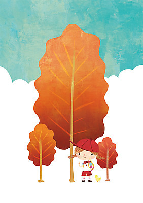 전신 PSD 동물 구름 모자 계절 여자 어린이 컬러 잎 일러스트 자연 나뭇잎 병아리 한명 서기 사람 풍경 소녀 빨간색 갈색 가을풍경 가을 여자만 여자한명만 어린이만 소녀만 소녀한명만 국내일러스트 자연요소 식물 1 잡화 모션 조류 생태계 파일형식 가을_계절