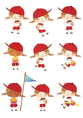 전신 PSD 모자 계절 여자 어린이 가방 일러스트 자연 서기 사람 앉기 소녀 여러명 빨간색 세트 가을 깃발 눈물 김밥 도시락 여자만 어린이만 소녀만 국내일러스트 잡화 감정 음식 컬러 다수 모션 생태계 파일형식