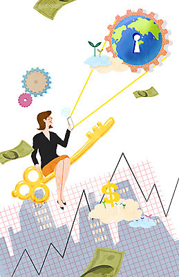 PSD 구름 여자 지구 지폐 돈 일러스트 비즈니스 열쇠 한명 들기 사람 정장 성인 건물 금융 경제 스마트폰 핸드폰 새싹 달러 직장인 비즈니스우먼 화폐기호 톱니바퀴 열쇠구멍 여자만 여자한명만 성인여자만 성인만 국내일러스트 자연요소 식물 직업 1 건축물 기호 옷 모션 전자제품 스마트기기 재산 화폐 파일형식