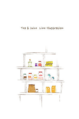 PSD 화분 커피 음료 음식 라인일러스트 일러스트 식재료 재료 유리병 선반 사람없음 전시 우유 병 국내일러스트 우유갑 식기 가구 병_용기 유제품 파일형식