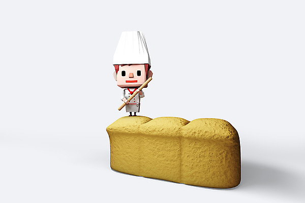 전신 PSD 편집이미지 직업 캐릭터 남자 3D캐릭터 한명 사람 3D소스 3D 제과제빵 요리사 바게트 조리복 식빵 제빵 남자만 남자한명만 편집소스 편집3D 1 빵 유니폼 디지털합성 파일형식