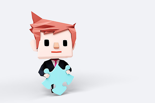 PSD 아이콘 직업 캐릭터 남자 비즈니스 3D캐릭터 한명 상반신 3D아이콘 3D 비즈니스맨 퍼즐 비즈니스캐릭터 퍼즐조각 남자만 남자한명만 1 조각 사람 직장인 디지털합성 파일형식