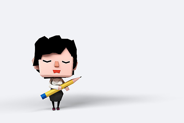 전신 PSD 편집이미지 직업 캐릭터 여자 비즈니스 3D캐릭터 한명 들기 사람 연필 3D소스 3D 비즈니스우먼 비즈니스캐릭터 여자만 여자한명만 편집소스 편집3D 1 모션 학용품 필기구 직장인 디지털합성 파일형식