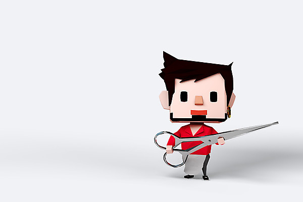 전신 PSD 편집이미지 직업 캐릭터 남자 가위 3D캐릭터 한명 들기 사람 3D소스 3D 미용사 남자만 남자한명만 편집소스 편집3D 1 모션 문구용품 디지털합성 파일형식