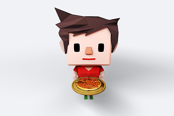 전신 PSD 편집이미지 직업 캐릭터 남자 음식 홍보캐릭터 피자 3D캐릭터 한명 들기 사람 3D소스 3D 알림 음식점캐릭터 피자집 남자만 남자한명만 편집소스 편집3D 1 모션 패스트푸드 서양음식 상점 디지털합성 파일형식