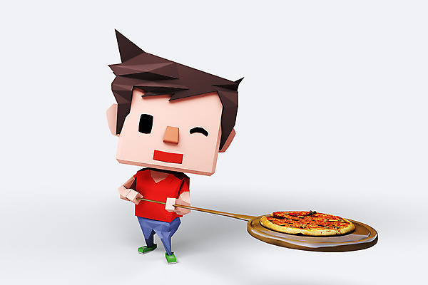 전신 PSD 편집이미지 직업 캐릭터 남자 음식 홍보캐릭터 피자 3D캐릭터 한명 들기 사람 3D소스 3D 알림 음식점캐릭터 판 피자집 남자만 남자한명만 편집소스 편집3D 1 모션 패스트푸드 서양음식 상점 디지털합성 파일형식