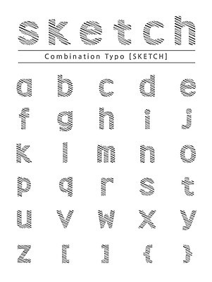 알파벳 영어 일러스트 캘리그라피 타이포그라피 글자캘리그라피 사람없음 세트 선택 소문자 조합형타이포 국내일러스트 AI파일 문자 컨셉 파일형식 벡터