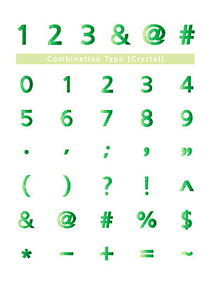 기호 컬러 일러스트 캘리그라피 타이포그라피 글자캘리그라피 사람없음 초록색 세트 숫자 달러 물음표 퍼센트 선택 느낌표 골뱅이기호 괄호 쉼표 조합형타이포 해시태그 국내일러스트 AI파일 문자 컨셉 돈 특수기호 특수문자 파일형식 벡터