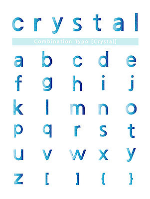 알파벳 영어 컬러 일러스트 캘리그라피 타이포그라피 글자캘리그라피 사람없음 파란색 세트 선택 소문자 조합형타이포 국내일러스트 AI파일 문자 컨셉 파일형식 벡터