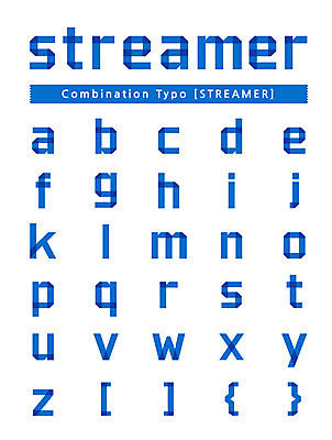 알파벳 영어 컬러 일러스트 캘리그라피 타이포그라피 글자캘리그라피 사람없음 파란색 세트 선택 소문자 조합형타이포 국내일러스트 AI파일 문자 컨셉 파일형식 벡터