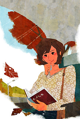 PSD 라이프스타일 여자 교육 여유 낙엽 의자 일러스트 나뭇잎 버스 한명 사람 앉기 상반신 성인 취미 책 독서 여자만 여자한명만 성인여자만 성인만 국내일러스트 1 감정 육상교통 가구 잎 모션 대중교통 생활 파일형식