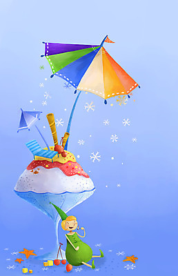 전신 PSD 사계절 계절 여자 컬러 백그라운드 일러스트 상상 아이스크림 디저트 여름음식 한명 사람 앉기 여름 파란색 과자 얼음 파라솔 체리 팥빙수 제철음식 국내일러스트 자연요소 1 음식 과일 모션 빙수 제철 파일형식 여름_계절