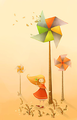 전신 PSD 사계절 계절 여자 컬러 백그라운드 일러스트 상상 갈대 한명 서기 사람 주황색 가을 풀 바람개비 여자만 여자한명만 가을배경 국내일러스트 식물 1 모션 파일형식 가을_계절