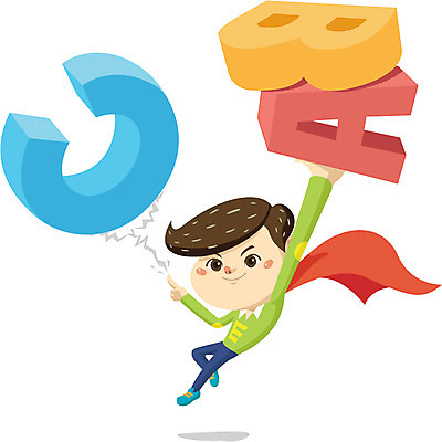 전신 직업 캐릭터 알파벳 영어 교육 남자 일러스트 홍보캐릭터 교육캐릭터 한명 서기 들기 사람 망토 남자만 남자한명만 일러캐릭터 AI파일 문자 1 모션 파일형식 벡터