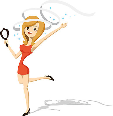 전신 캐릭터 여자 일러스트 홍보캐릭터 한명 서기 사람 거울 변화 성형수술 붕대 여자만 여자한명만 일러캐릭터 AI파일 1 컨셉 모션 수술 파일형식 벡터